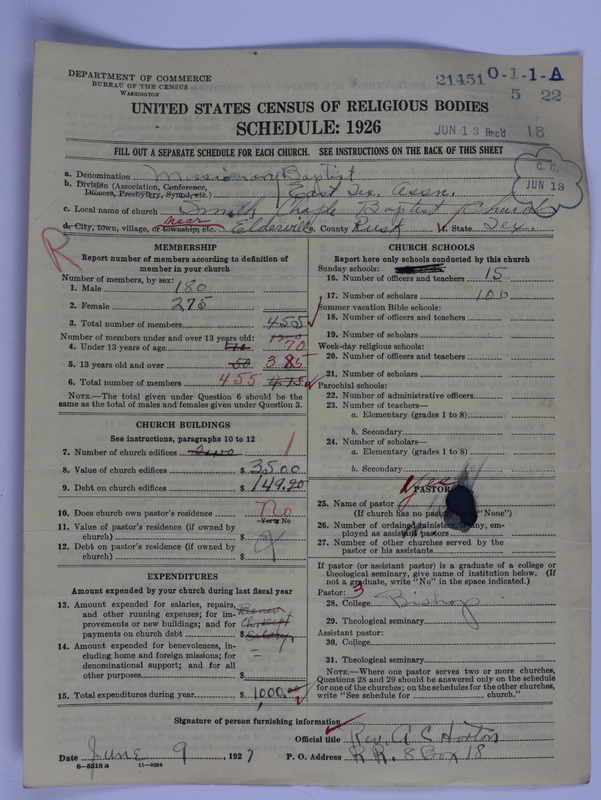 Scan of Negro Baptists: 21451