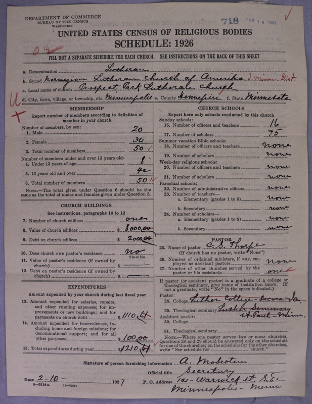 Scan of Norwegian Lutheran Church of America: 718