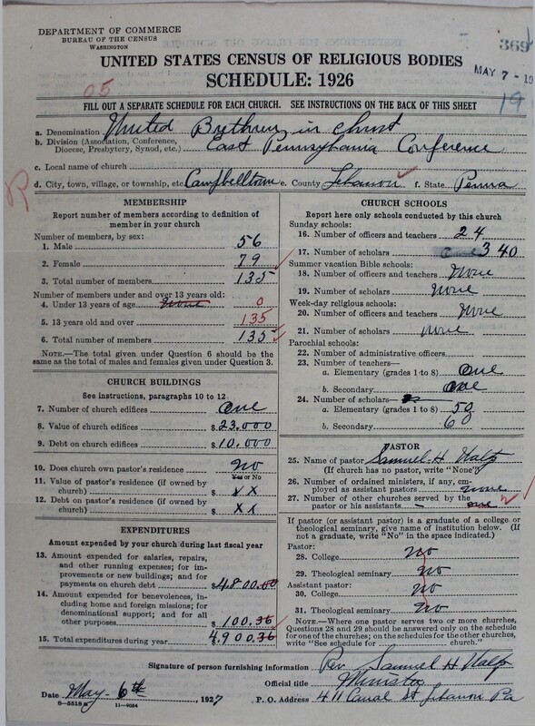 Scan of Church of the United Brethren in Christ: 369