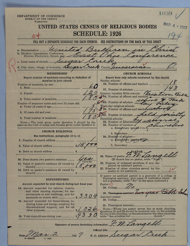 Scan of Church of the United Brethren in Christ: 1059