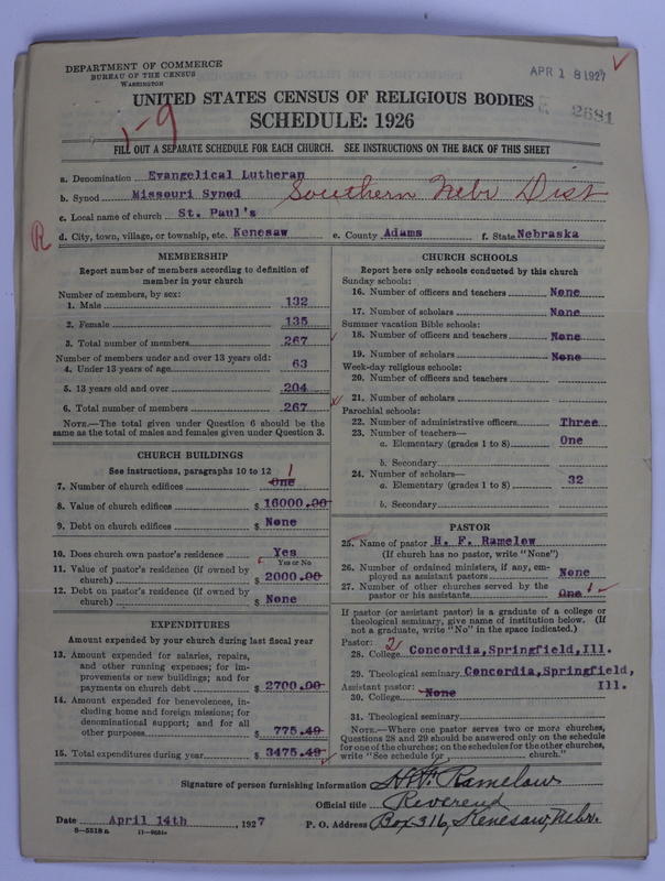 Scan of Evangelical Lutheran Synodical Conference of America: Evangelical Lutheran Synod of Missouri, Ohio, and Other States: 2681