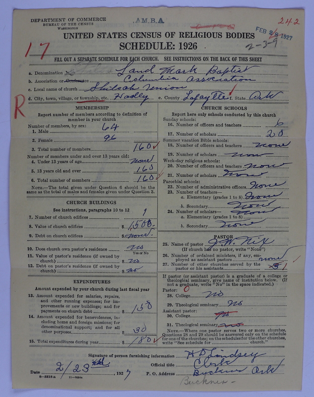 Scan of Landmark Baptist of America: 242