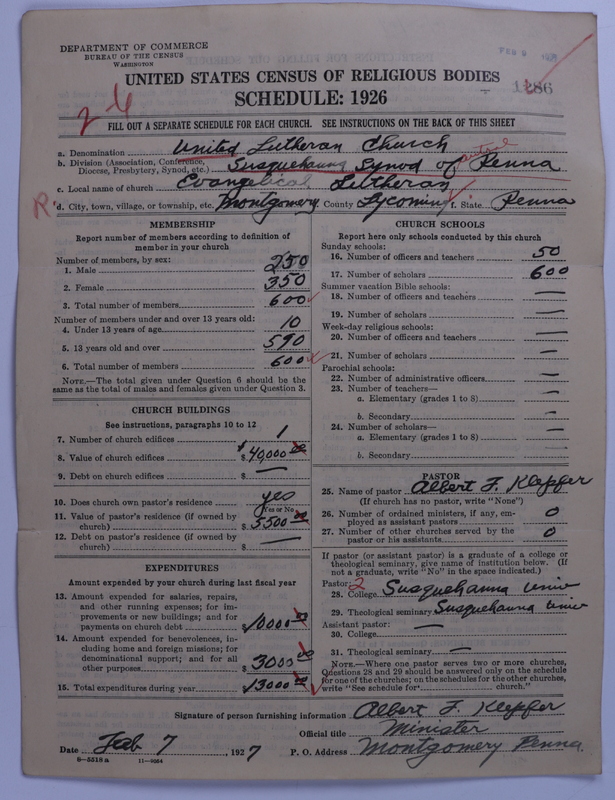 Scan of United Lutheran Church in America: 1286