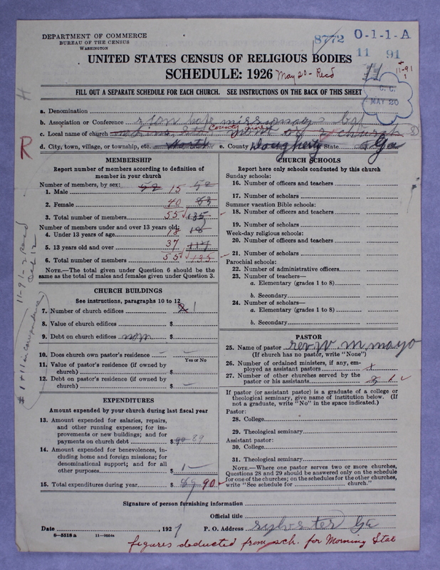Scan of Negro Baptists: 8772