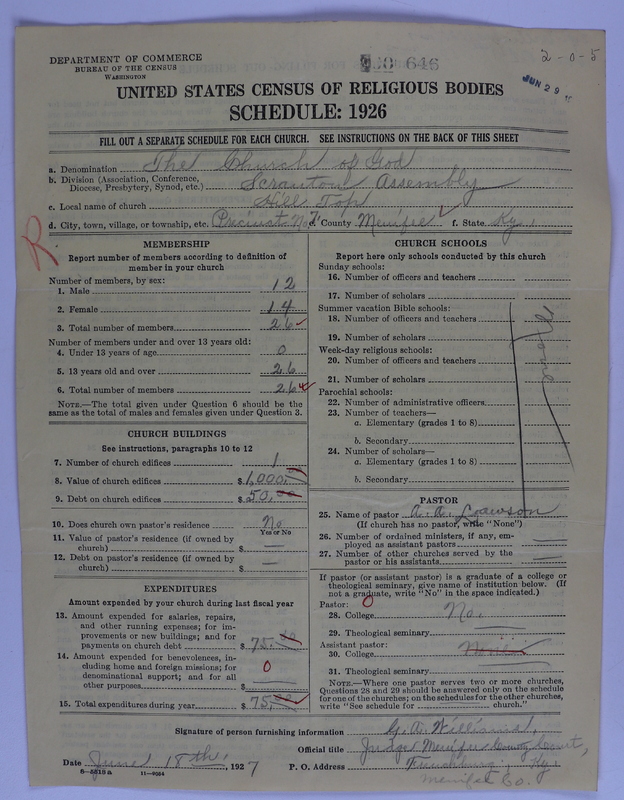 Scan of Church of God (Headquarters, Anderson, Ind.): 646