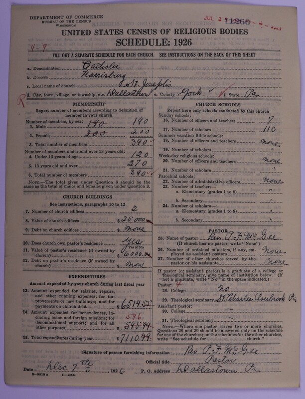 Scan of Roman Catholic Church: 11266