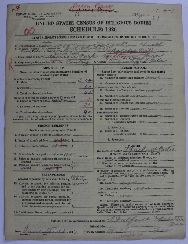 Scan of New Congregational Methodist Church: 26