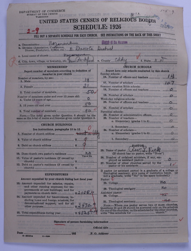 Scan of Church of the Nazarene: 528