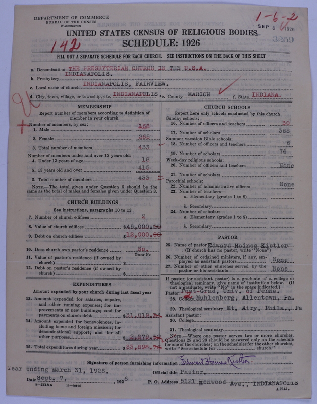 Scan of Presbyterian Church in the United States of America: 3259