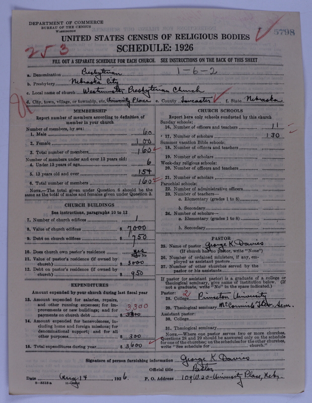 Scan of Presbyterian Church in the United States of America: 5798