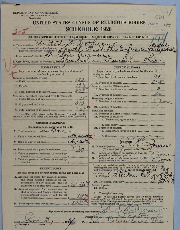 Scan of Church of the United Brethren in Christ: 694