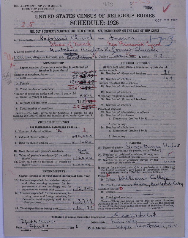 Scan of Reformed Church in America: 333