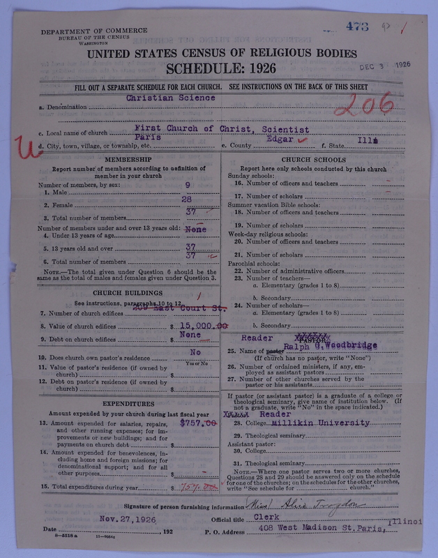 Scan of Church of Christ, Scientist: 473