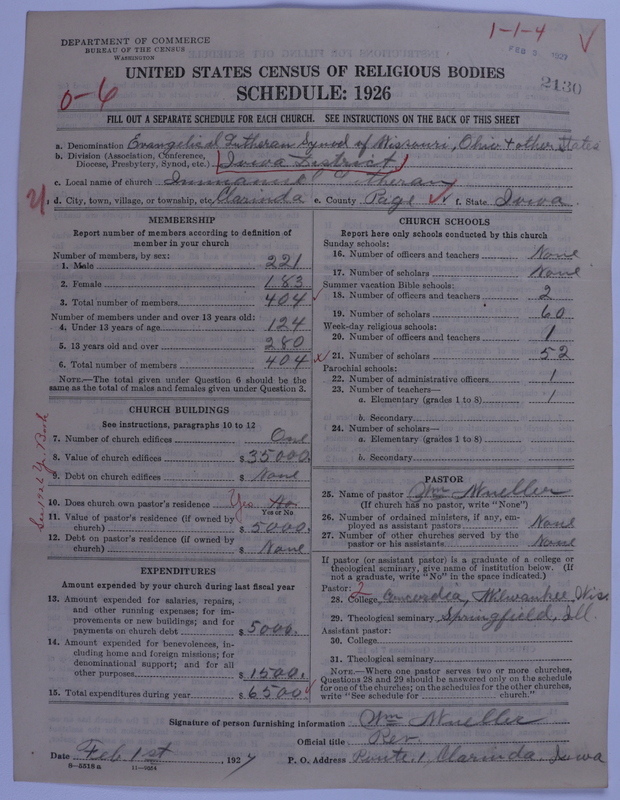 Scan of Evangelical Lutheran Synodical Conference of America: Evangelical Lutheran Synod of Missouri, Ohio, and Other States: 2130
