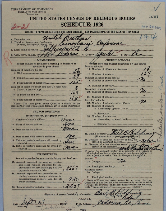 Scan of Church of the United Brethren in Christ: 550