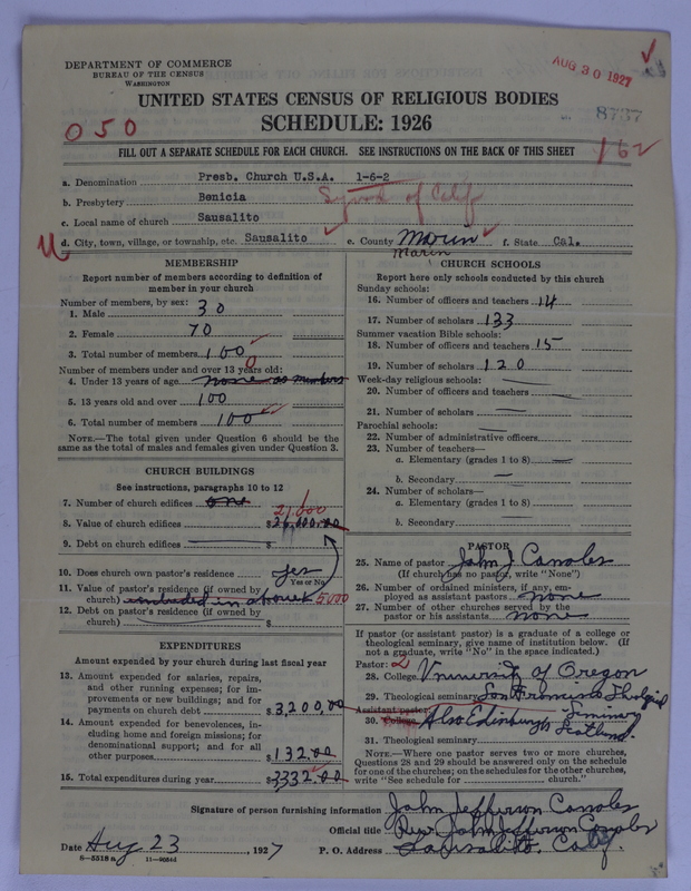 Scan of Presbyterian Church in the United States of America: 8737