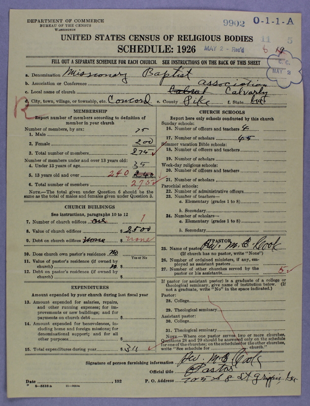 Scan of Negro Baptists: 9902