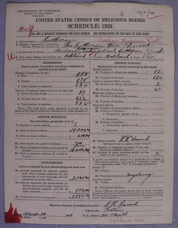 Scan of Lutheran Free Church: 7