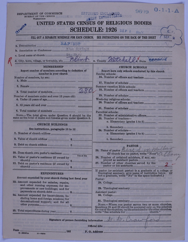 Scan of Negro Baptists: 9699