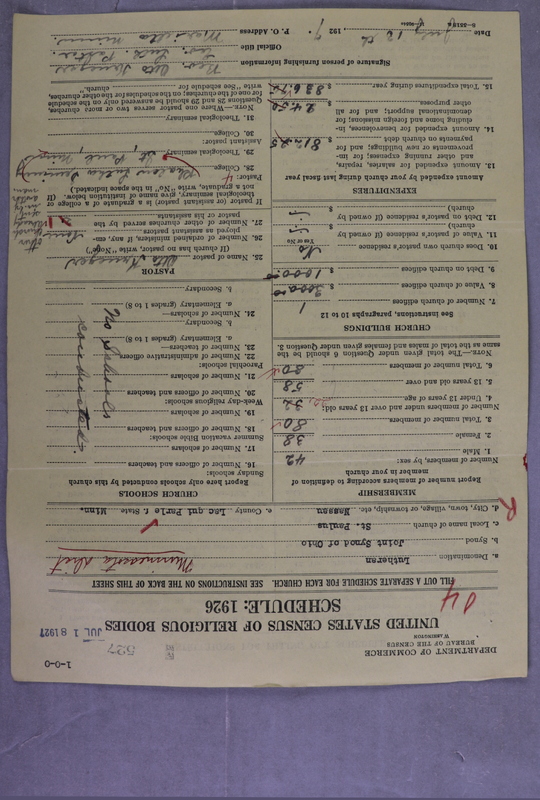 Scan of Synod of the Reformed Presbyterian Church of North America: 527