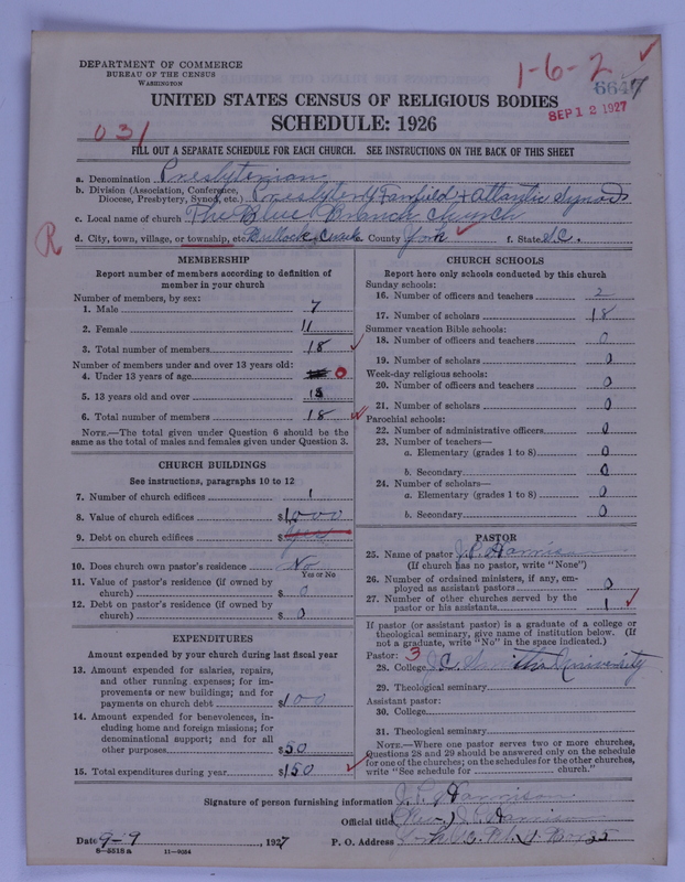 Scan of Presbyterian Church in the United States of America: 6647