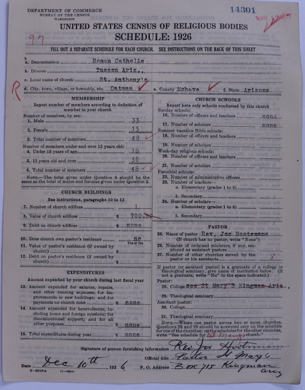 Scan of Roman Catholic Church: 14301