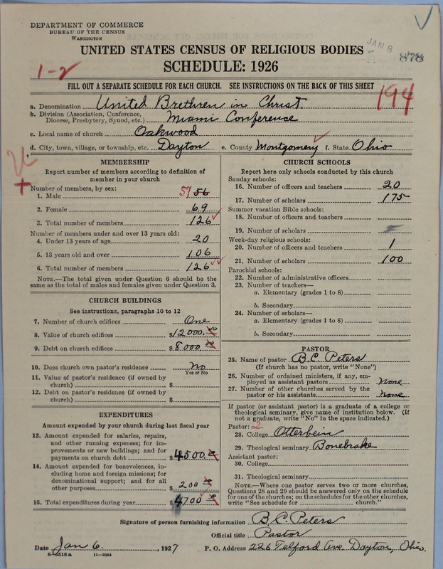 Scan of Church of the United Brethren in Christ: 878