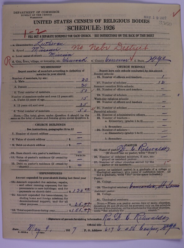 Scan of Evangelical Lutheran Synodical Conference of America: Evangelical Lutheran Synod of Missouri, Ohio, and Other States: 3560