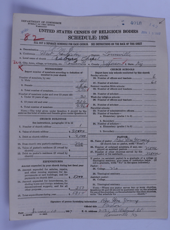 Scan of African Methodist Episcopal Church: 4018