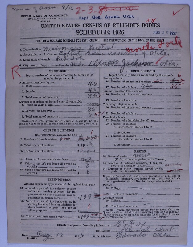 Scan of Missionary Baptist General Assembly of Oklahoma: 58