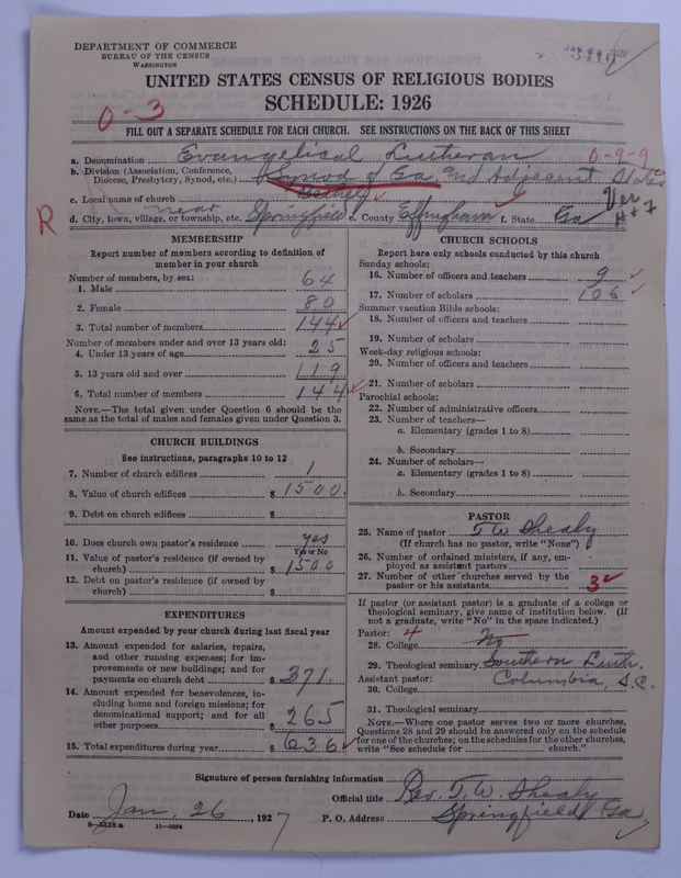 Scan of United Lutheran Church in America: 3416