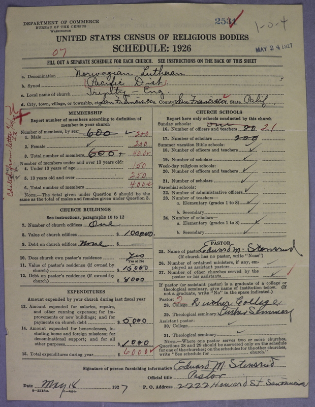 Scan of Norwegian Lutheran Church of America: 2532