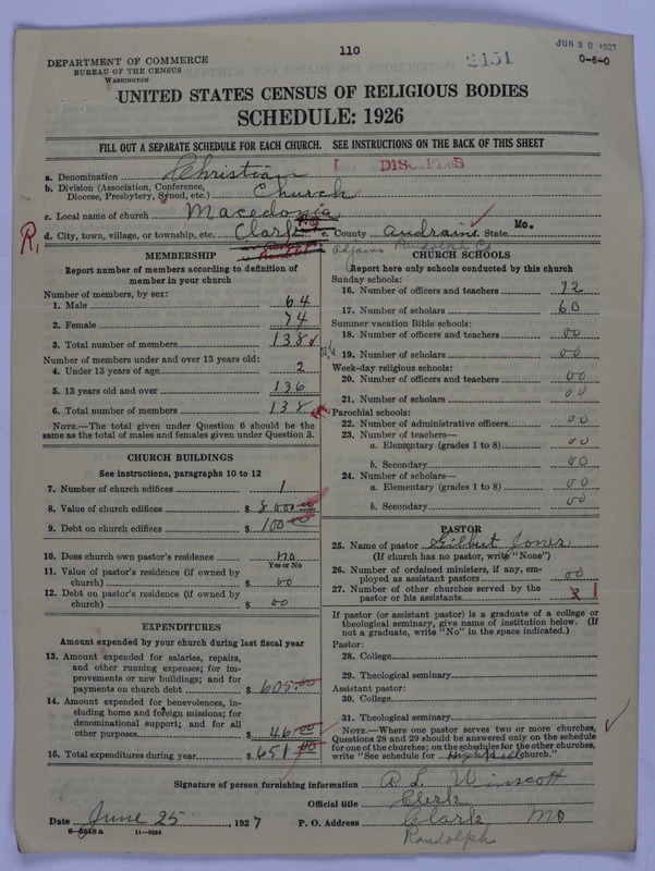 Scan of Disciples of Christ: 2451
