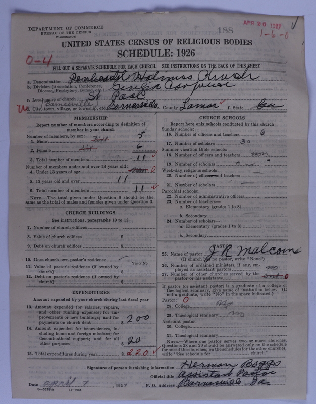 Scan of Pentecostal Holiness Church: 188
