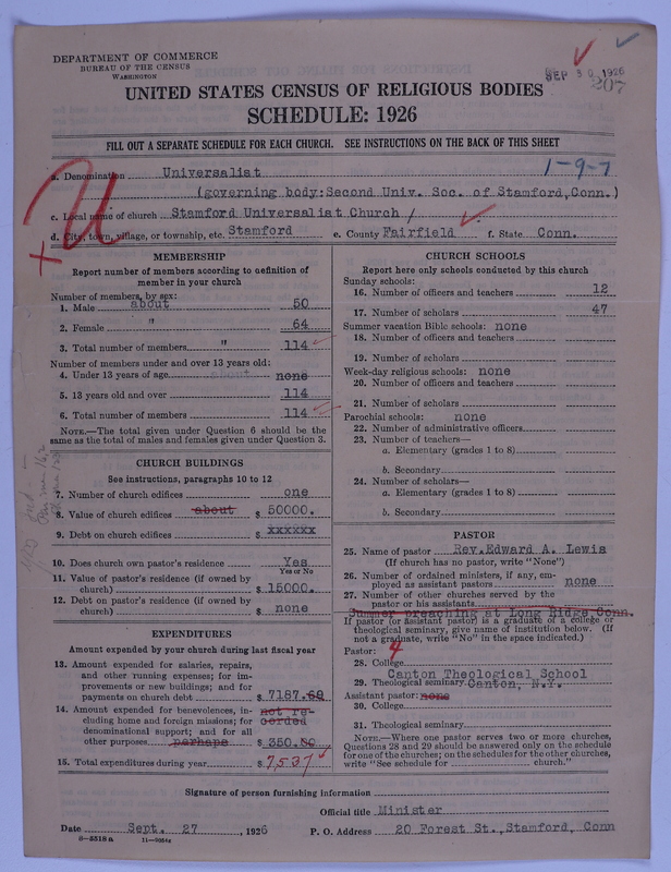 Scan of Universalist Church: 207