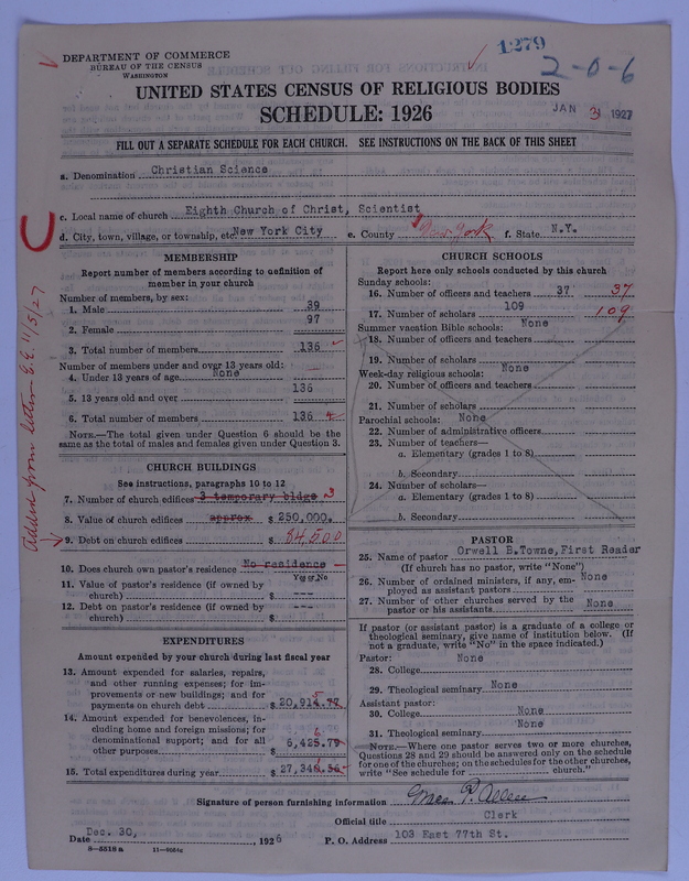 Scan of Church of Christ, Scientist: 1279