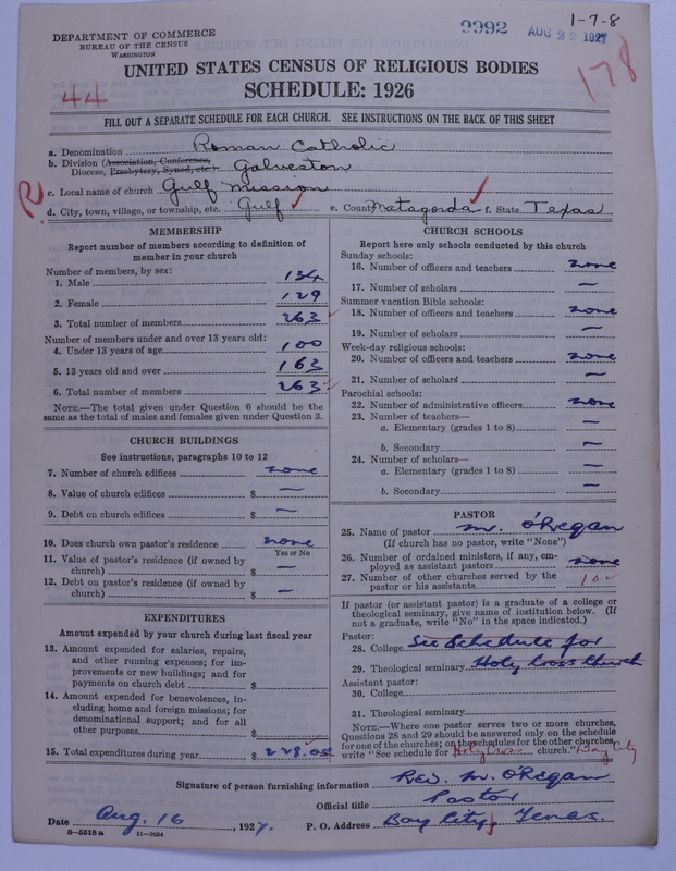 Scan of Roman Catholic Church: 9992