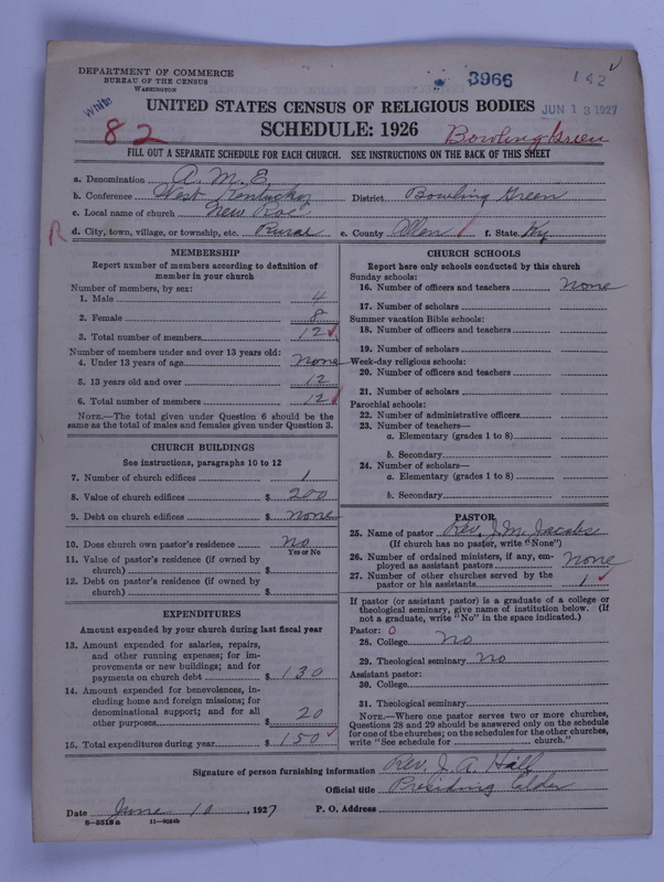 Scan of African Methodist Episcopal Church: 3966