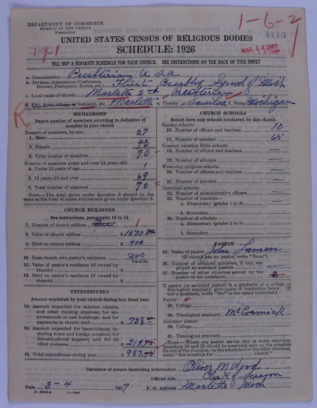 Scan of Presbyterian Church in the United States of America: 4115