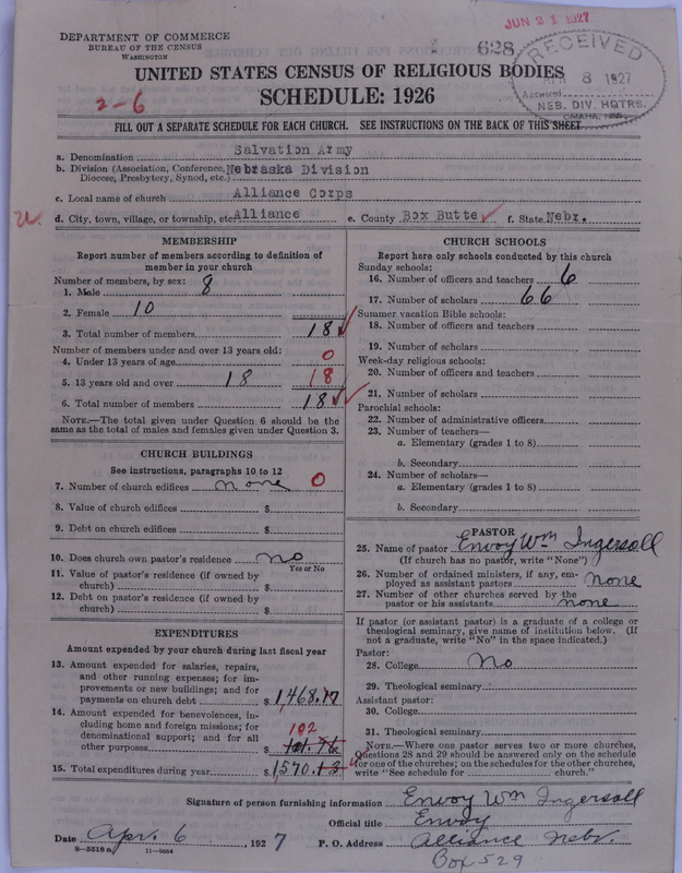 Scan of Salvation Army: 628