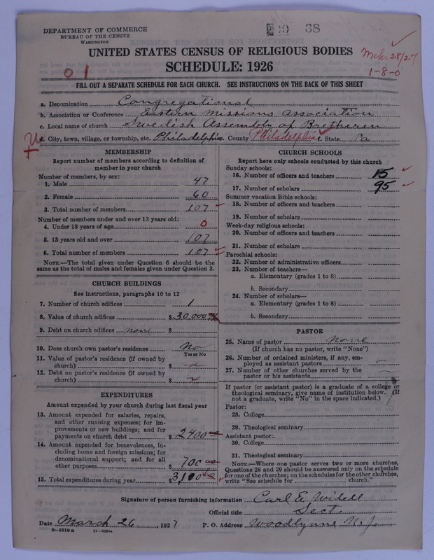 Scan of Swedish Evangelical Mission Covenant of America: 38