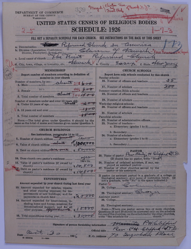 Scan of Reformed Church in America: 339