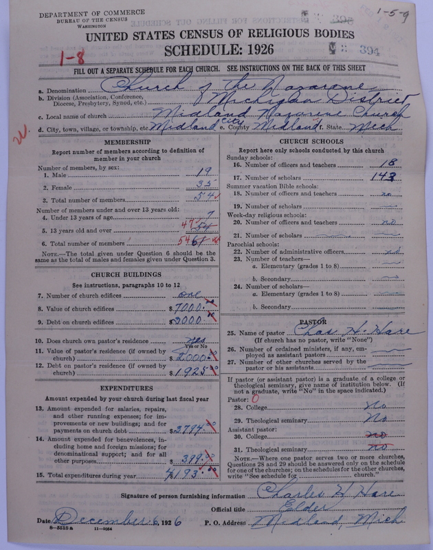 Scan of Church of the Nazarene: 394