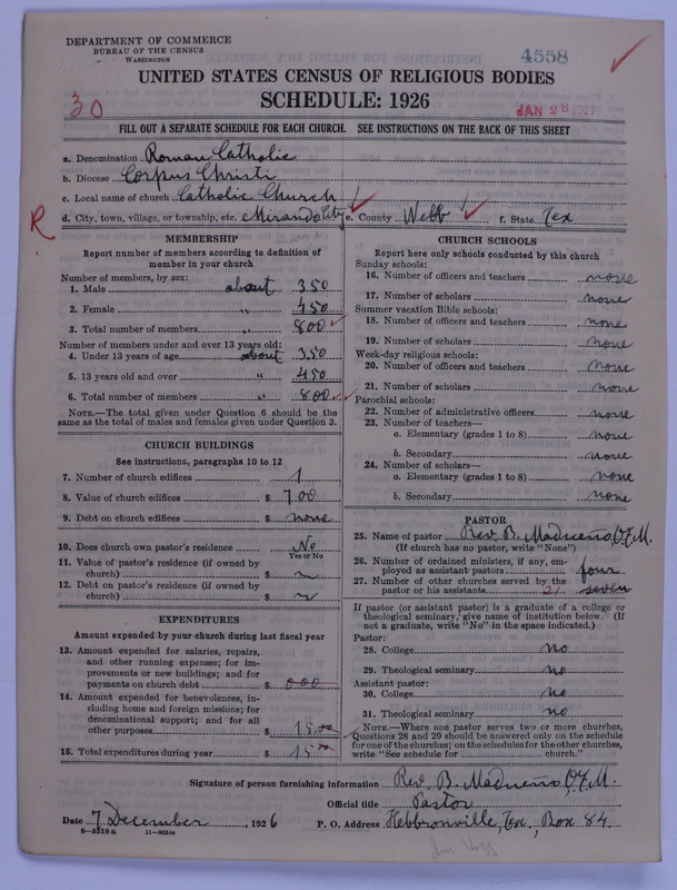 Scan of Roman Catholic Church: 4558
