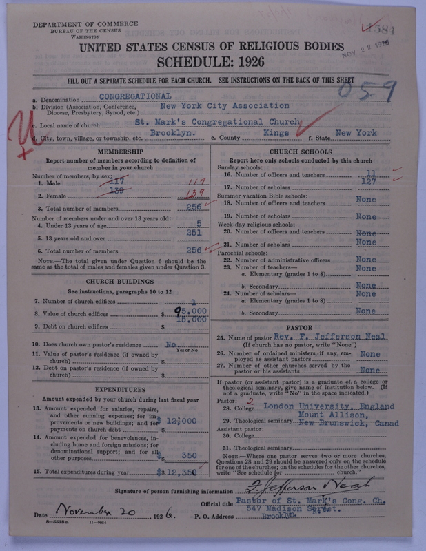 Scan of Congregational Churches: 1584