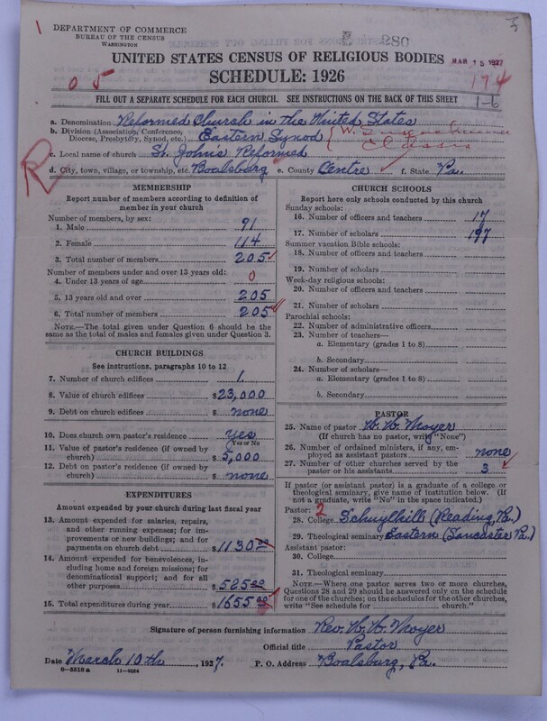 Scan of Reformed Church in the United States: 280
