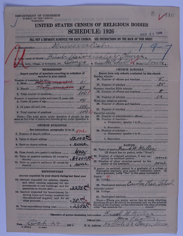 Scan of Universalist Church: 410