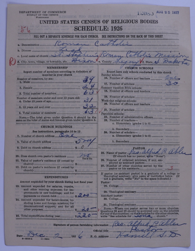 Scan of Roman Catholic Church: 12080