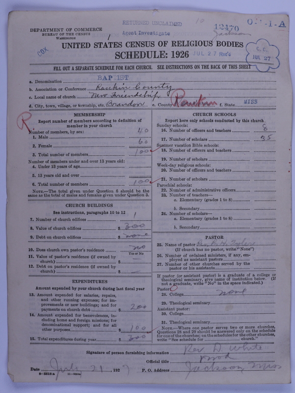 Scan of Negro Baptists: 12470