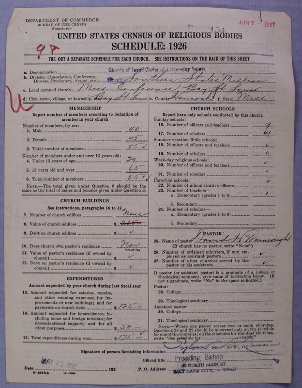 Scan of Church of Jesus Christ of Latter-day Saints: 154